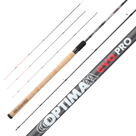Удил. фидер "Volzhanka Optima Evo Pro13ft " 3,9м тест 120+гр