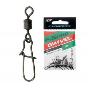 Вертлюг с застежкой американка FLAGMAN Swivel-F Snap #10