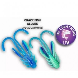 Силиконовые приманки Crazy Fish Allure 1.6' 23-40-27d-6
