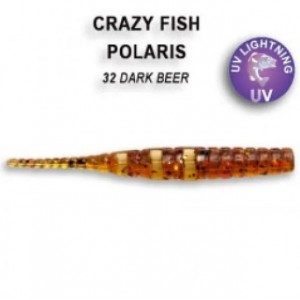 Силиконовые приманки Crazy Fish Polaris 1.8" 5-45-32-6