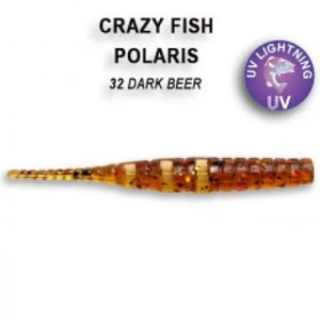 Силиконовые приманки Crazy Fish Polaris 1.8" 5-45-32-6