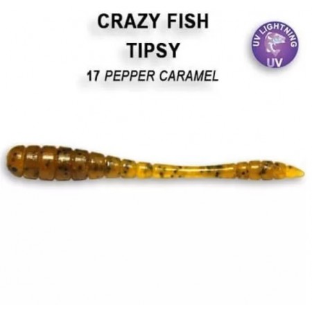 Силиконовые приманки Crazy Fish Tipsy 2" 9-50-17-6