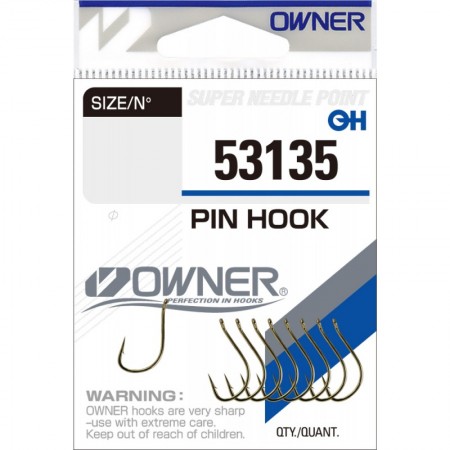 Owner, Крючок OWNER Pin Hook gold №12 11шт - Купить в Минске, доставка ...