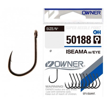 Крючки OWNER 50188 Iseama with Eye №10