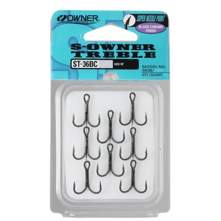 Крючок OWNER тройной ST-36BC №8 8шт