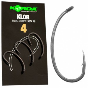KORDA Крючок Klor №6 с микробородкой 10шт