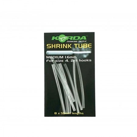 Трубка термоусадочная KORDA Shrink Tube Clear 1.0мм