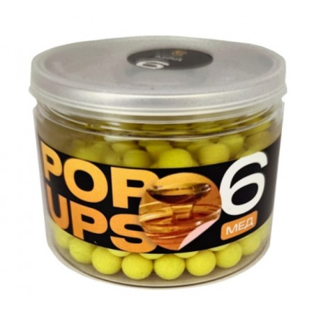 Бойлы CARPELLA POP-UP 6мм Мед (25г)