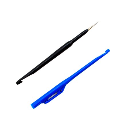Экстрактор для крючка FLAGMAN пластиковый с иглой S