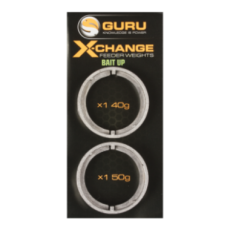 Сменный груз для кормушек GURU Slimline X-Change Bait Up Feeder 40г+50г