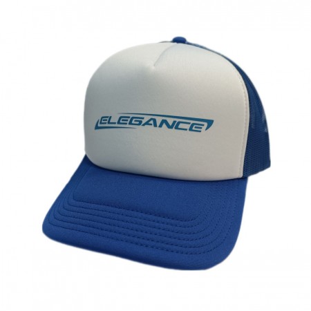 Бейсболка ELEGANCE FEEDER PRO White-Blue, сетка