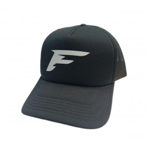 Бейсболка FLAGMAN Black, WL, сетка