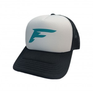 Бейсболка FLAGMAN White-Black, BL, сетка