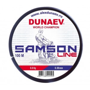 Леска Dunaev Samson 0.08мм 100м