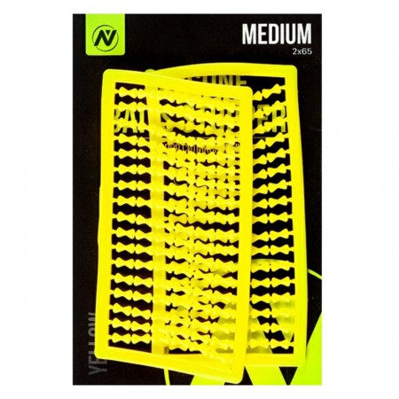 Cтопор силиконовый VN Tackle silicone baits stopper Medium (желтый), 2шт