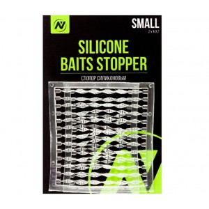 Cтопор силиконовый VN Tackle silicone baits stopper Small (прозрачный), 2шт