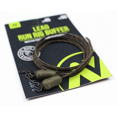Монтаж Скользящий на отбойнике VN Tackle Lead run rig buffer 45lb 60см, 2шт Монтаж Скользящий на отбойнике VN Tackle Lead run rig buffer 45lb 60см, 2шт