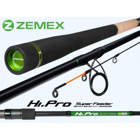 Удилище фидерное  ZEMEX HI-PRO Super Feeder 12 ft - 80 g