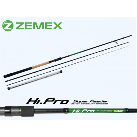 Удилище фидерное  ZEMEX HI-PRO Super Feeder 12 ft - 80 g