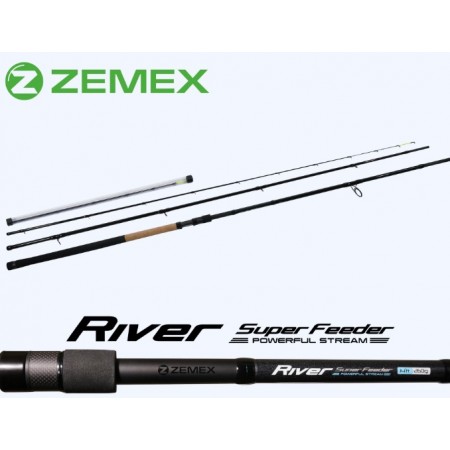 Удилище фидерное ZEMEX RIVER Super Feeder 13 ft - 160 g
