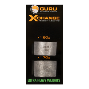 Сменный груз для кормушек GURU X-Change Distance Feeder Weights Extra Heavy 60гр + 70гр