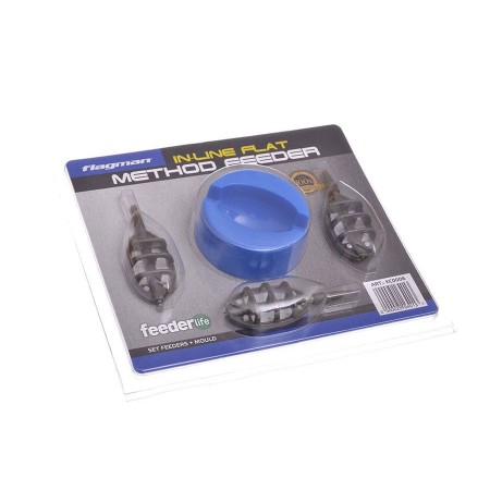 Hабор кормушек FLAGMAN In-Line Method Feeder 15gr + 24gr + 40gr + Mould