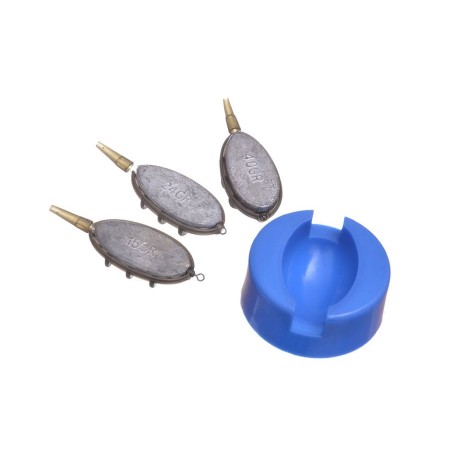 Hабор кормушек FLAGMAN In-Line Method Feeder 15gr + 24gr + 40gr + Mould