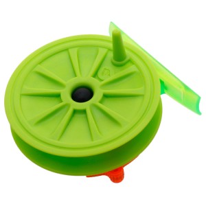 Катушка проводочная Winter House поликарбонат с клавишей 65 мм