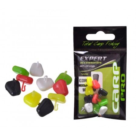 Плавающие стопоры для бойлов CARP PRO Mix Color кукуруза 10шт