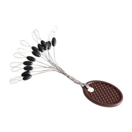 Стопора для лески FLAGMAN чёрный S