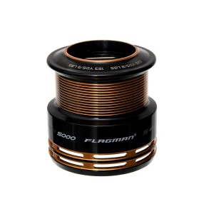 Запасная металлическая шпуля FLAGMAN S-River Feeder Gold 5000