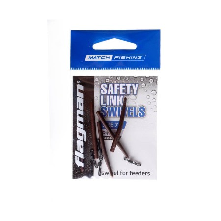 Быстросъемники FLAGMAN Flat Feeder quick change swivels # 7 -5шт