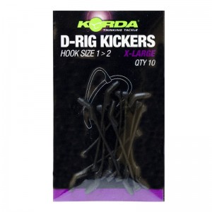 Лентяйка KORDA Kickers D-Rig Green Extra Large для крючка №1-2