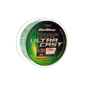 Леска FORMAX Carp Ultra Cast 150MT 0.20мм(уп10шт)