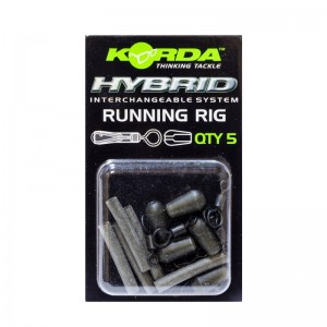 Набор для скользящей оснастки KORDA Running Rig Weedy Green
