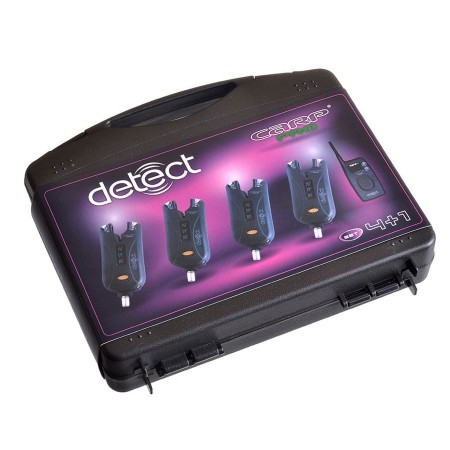 Набор электронных сигнализаторов поклевки CARP PRO Detect 9V 4+1