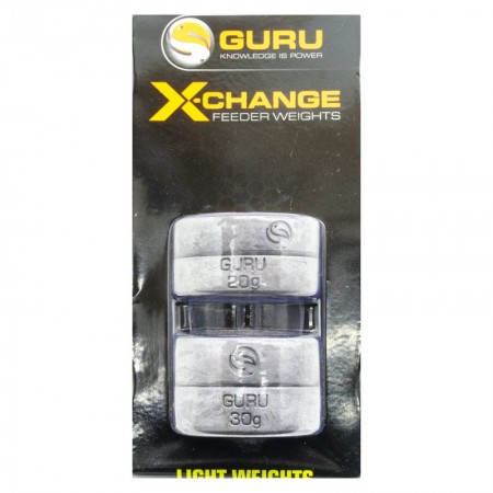 Сменный груз для кормушек GURU X-Change Distance Feeder Weights Light 20гр + 30гр