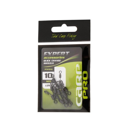 Быстросъемный удлиненный вертлюжок CARP PRO Long№4 (10 шт)