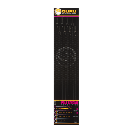 Готовая оснастка GURU Pole Special Rigs размер 18 0,10мм