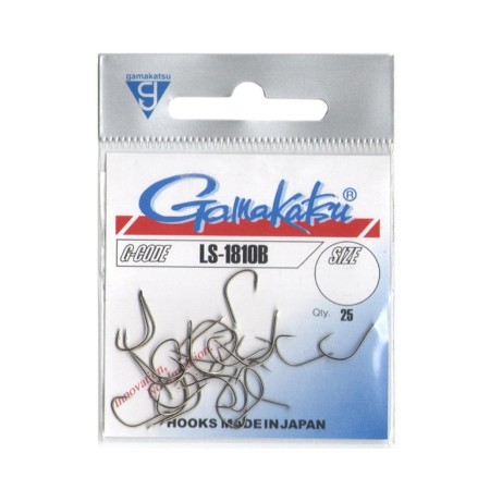 Крючок GAMAKATSU LS-1810B №18 Brown