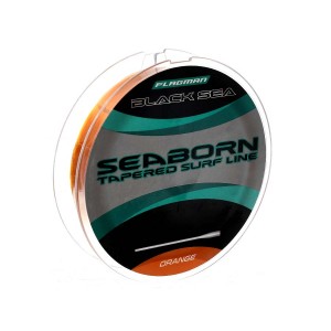 Леска FLAGMAN Black Sea Seaborn Surf Line 250м 0,22-0,57мм 6-30кг