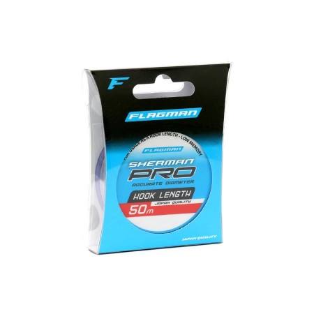 Леска FLAGMAN Sherman Pro Hook Lenght 50м 0,195мм