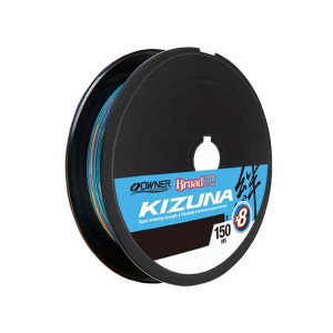 Шнур OWNER Kizuna X8 Broad PE multi color 10м 150м 0,12мм 5,4кг