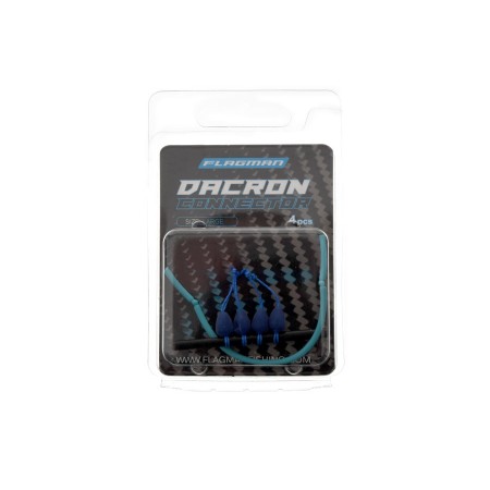 Коннектор для штекера FLAGMAN Dacron Connector синий L 6х8мм