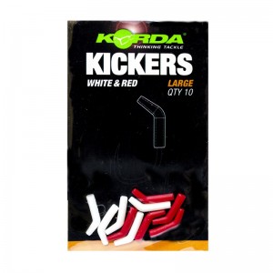 Лентяйка KORDA Kickers Red/White Large для крючка №1-4