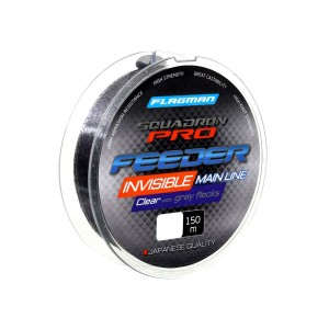 Леска FLAGMAN Squadron Pro Feeder Invisible Main Line 150м 0,24мм