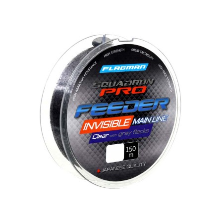 Леска FLAGMAN Squadron Pro Feeder Invisible Main Line 150м 0,24мм