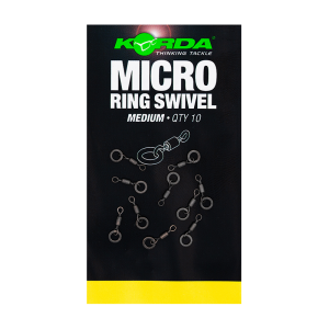 Вертлюг KORDA с кольцом Micro Rig Ring Swivel