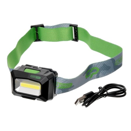 Фонарь налобный CARP PRO 3W COB с аккомулятором