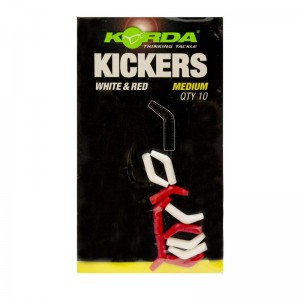 Лентяйка KORDA Kickers Red/White medium для крючка №6-8